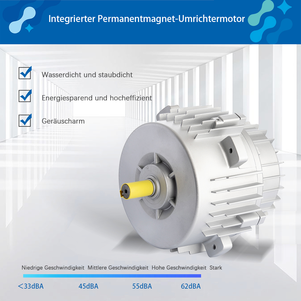 Integrierter Permanentmagnet-Umrichtermotor