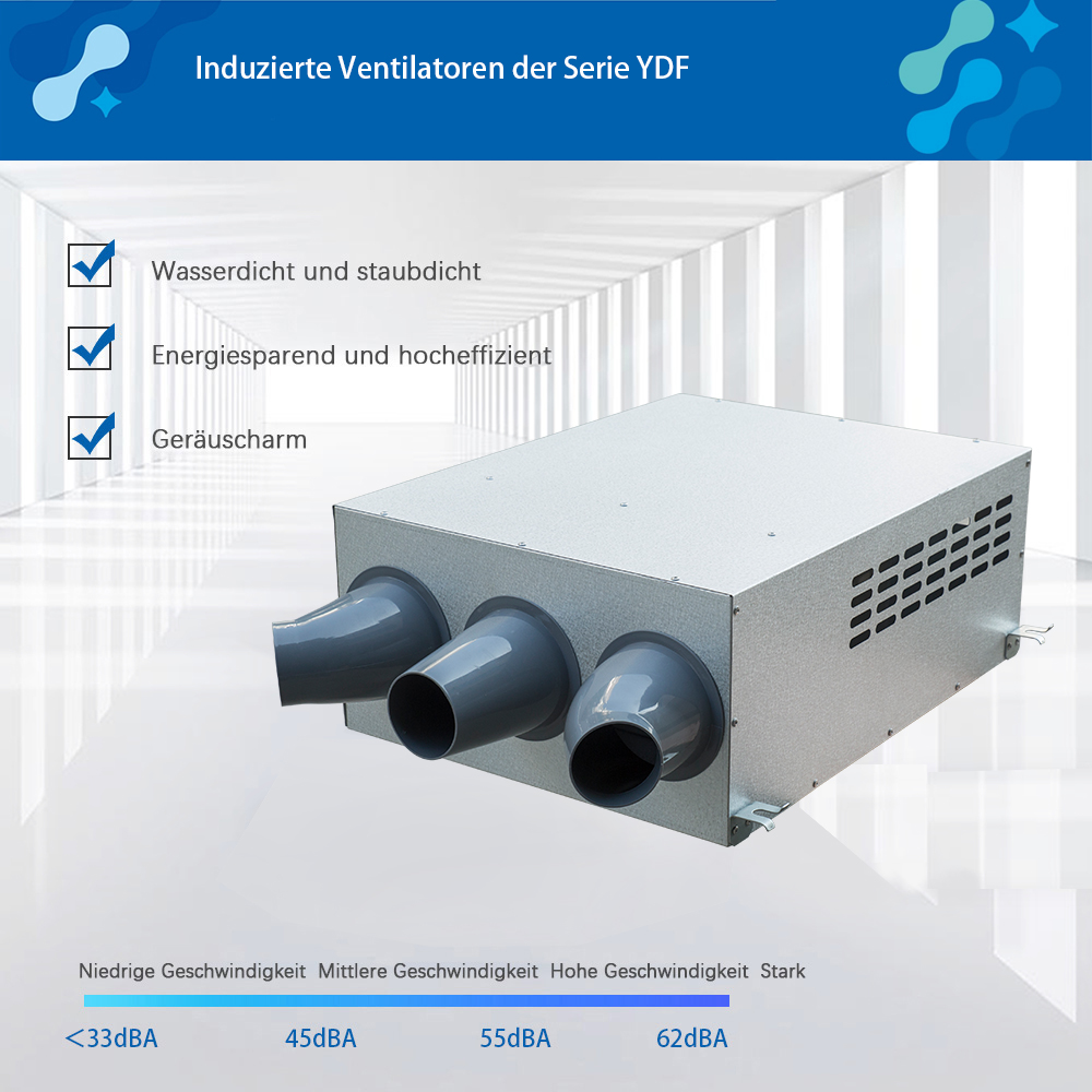 Induzierte Ventilatoren der Serie YDF
